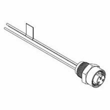 WOODHEAD Power Outlet Strips 15A Gfci Plugauto6Ftmld 3X5-15 1301530040